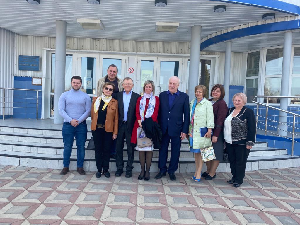 Усманский район встретил гостей из Грязинского района
